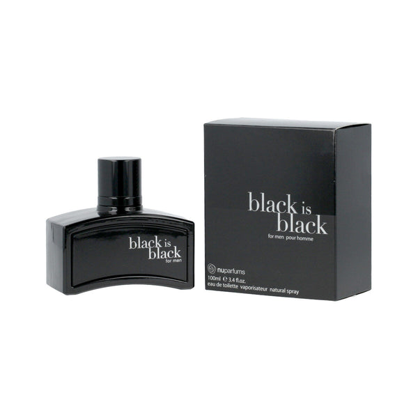 Perfume Hombre Nu Parfums EDT Black Is Black 100 ml