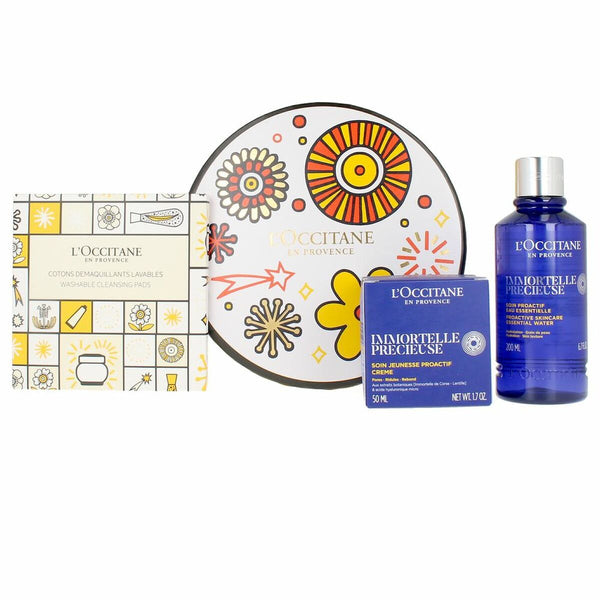 Set de Cosmética Unisex L'Occitane En Provence Immortelle Précieuse 3 Piezas