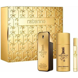 Set de Perfume Hombre Paco Rabanne 1 Million 3 Piezas