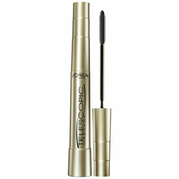 Máscara de Pestañas L'Oreal Make Up False Lash Telescopic Gold Negro 8 ml