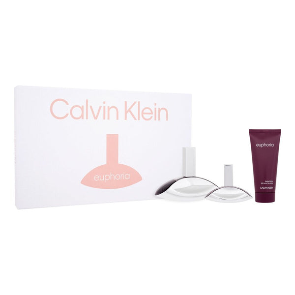 Set de Perfume Mujer Calvin Klein Euphoria 3 Piezas