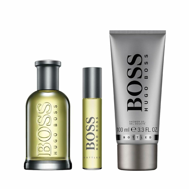 Set de Perfume Hombre Hugo Boss EDT Bottled No 6 3 Piezas