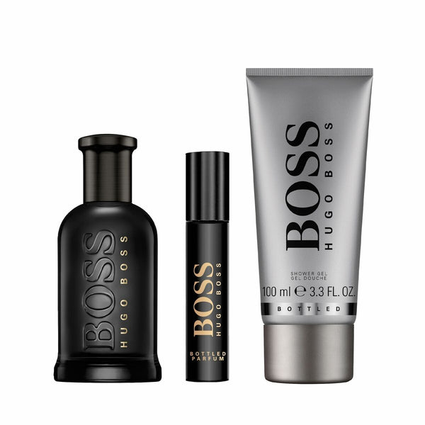 Set de Perfume Hombre Hugo Boss Boss Bottled 3 Piezas