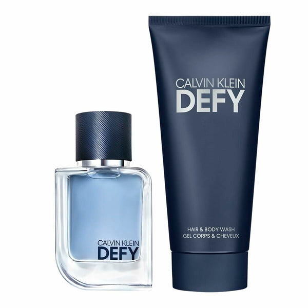 Set de Perfume Hombre Calvin Klein EDT Defy 2 Piezas