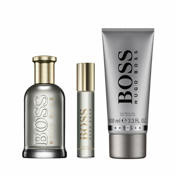 Set de Perfume Hombre Hugo Boss EDP Boss Bottled 3 Piezas