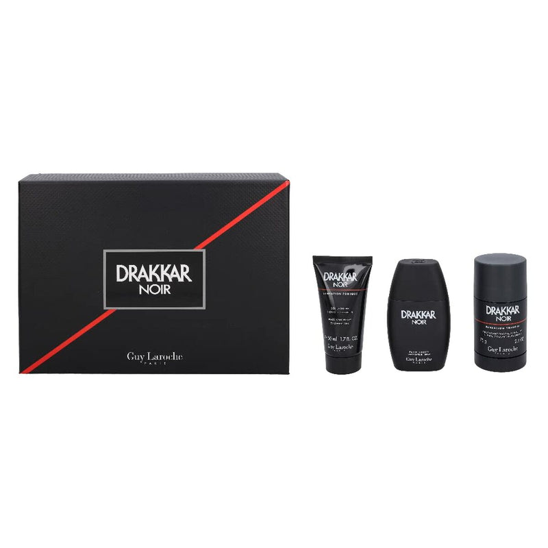 Set de Perfume Hombre Guy Laroche EDT Drakkar Noir 3 Piezas