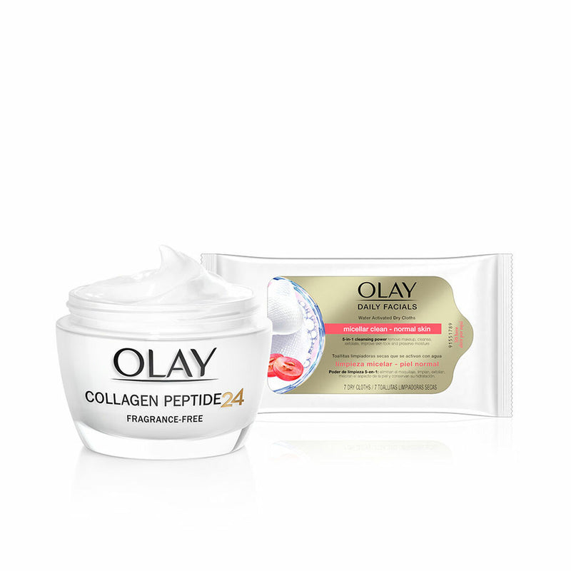 Set de Cosmética Mujer Olay Regenerist Collagen Peptide24 2 Piezas