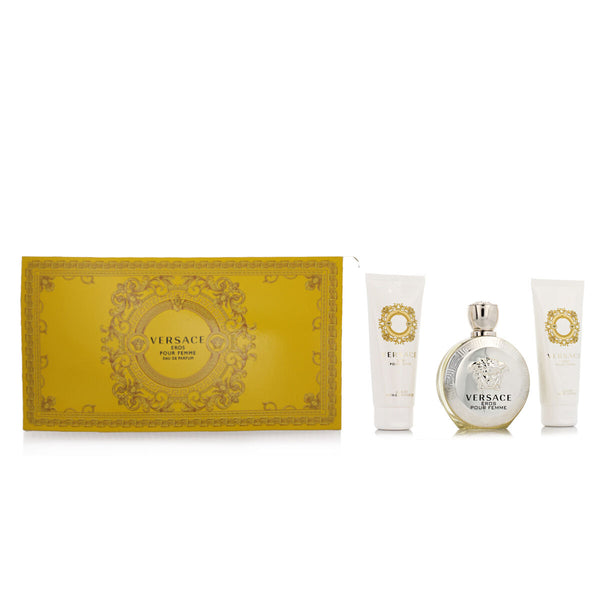 Set de Perfume Mujer Versace EDP Eros 4 Piezas