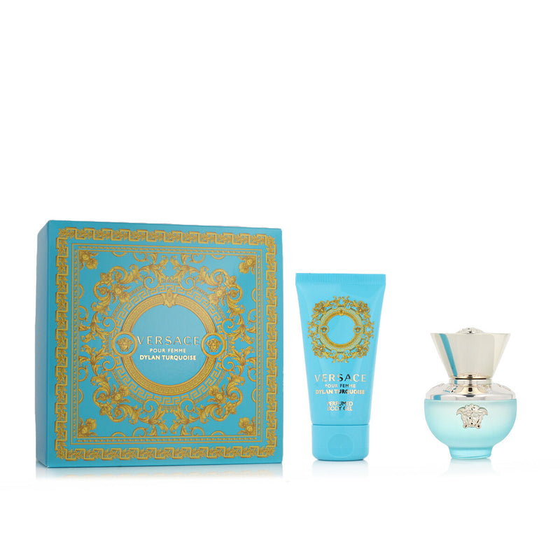 Set de Perfume Mujer Versace EDT Dylan Turquoise 2 Piezas