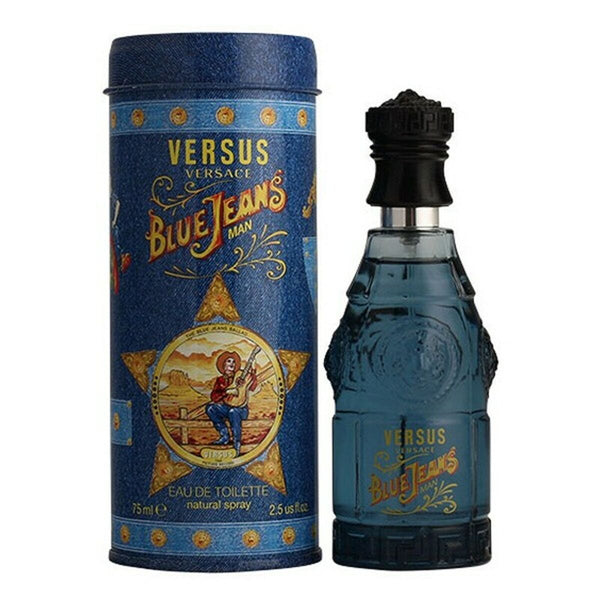 Perfume Hombre Versace Blue Jeans EDT (75 ml)