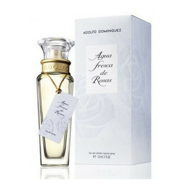 Perfume Mujer Agua Fresca de Rosas Adolfo Dominguez EDT (60 ml)