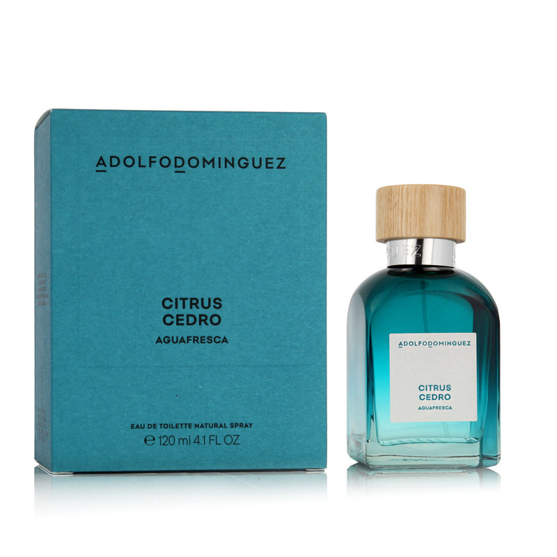 Perfume Hombre Adolfo Dominguez EDT Agua Fresca Citrus Cedro 120 ml