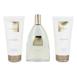 Set de Perfume Mujer Woman Aire Sevilla 8411047136102 EDT (3 pcs) 3 Piezas