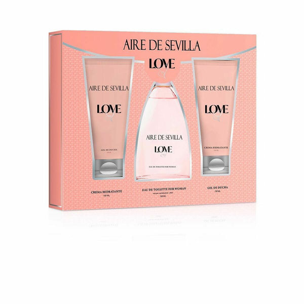 Set de Perfume Mujer Aire Sevilla Love (3 pcs)