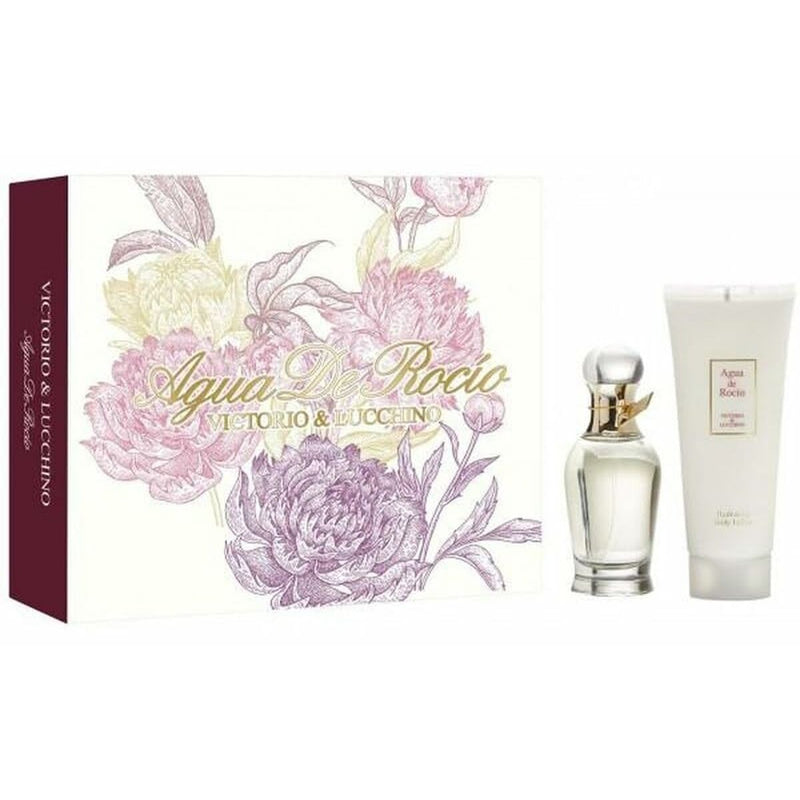 Set de Perfume Mujer Victorio & Lucchino EDT Agua de Rocio 2 Piezas