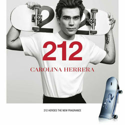 Perfume Hombre Carolina Herrera 212 Men Heroes Forever Young 90 ml