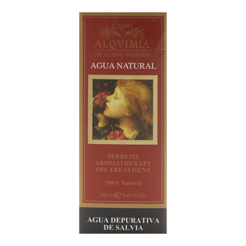 Perfume Mujer Alqvimia EDC Agua Depurativa de Salvia (100 ml)