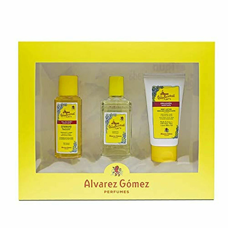 Set de Perfume Unisex Agua de Colonia Concentrada Alvarez Gomez 108-0417 (3 pcs)