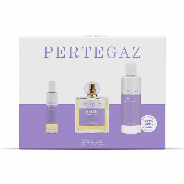 Set de Perfume Mujer Pertegaz Belle 3 Piezas