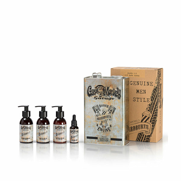 Set de Cosmética Beardburys Genuine Men Style Beard 4 Piezas