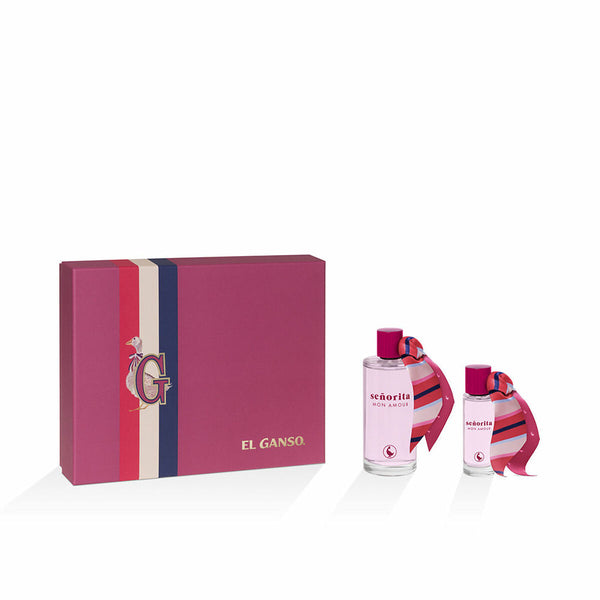 Set de Perfume Mujer El Ganso Señorita Mon Amour 2 Piezas