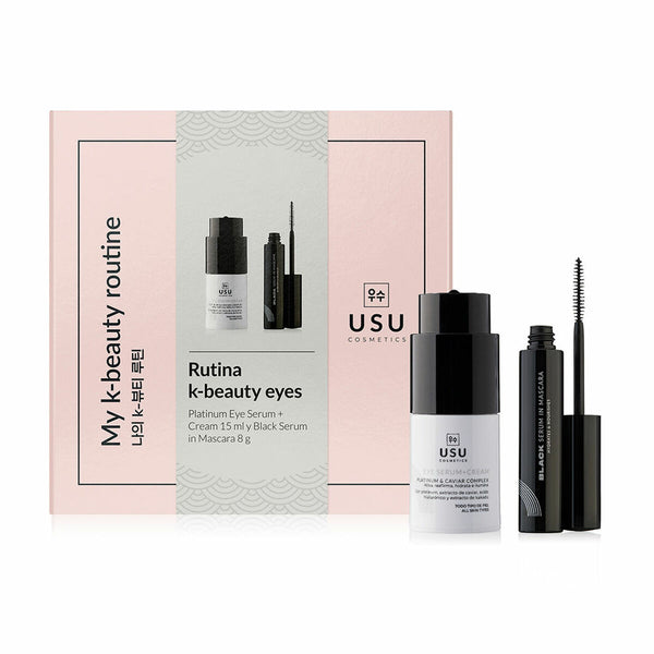 Set de Cosmética Unisex USU Cosmetics My K-Beauty Eyes Rutine 2 Piezas