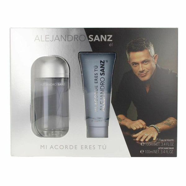 Set de Perfume Hombre Alejandro Sanz Mi acorde eres tú (2 pcs)