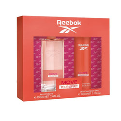 Set de Perfume Mujer Reebok EDT Move Your Spirit 2 Piezas