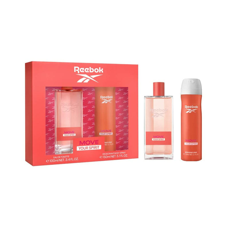 Set de Perfume Mujer Reebok EDT Move Your Spirit 2 Piezas