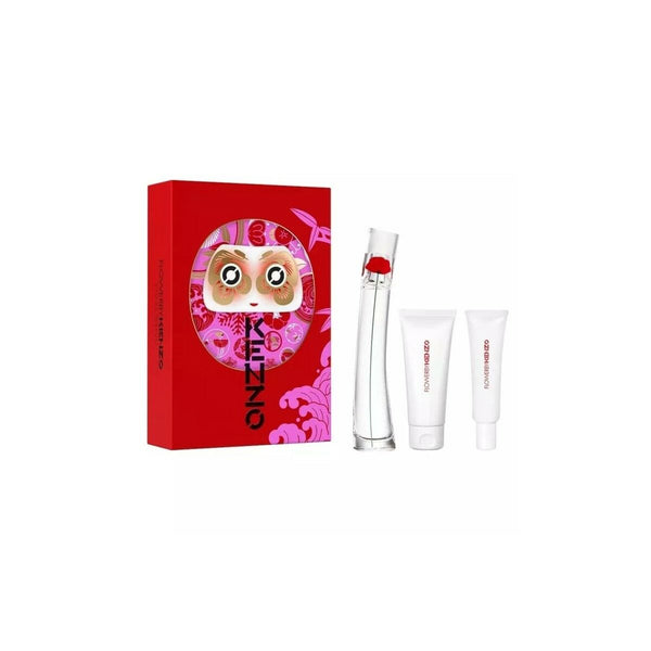 Set de Perfume Mujer Kenzo Flower by Kenzo 3 Piezas