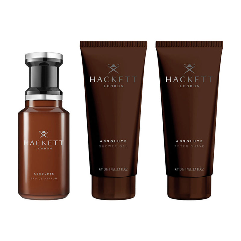 Set de Perfume Hombre Hackett London EDP Absolute 3 Piezas