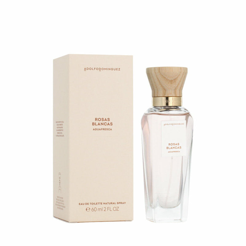 Perfume Mujer Adolfo Dominguez EDT Agua fresca de rosas blancas 60 ml