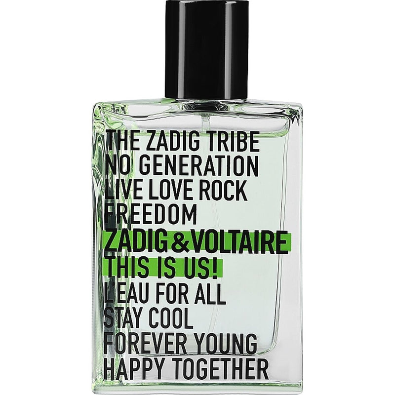 Perfume Unisex Zadig & Voltaire EDT This is Us! L'Eau for All 50 ml