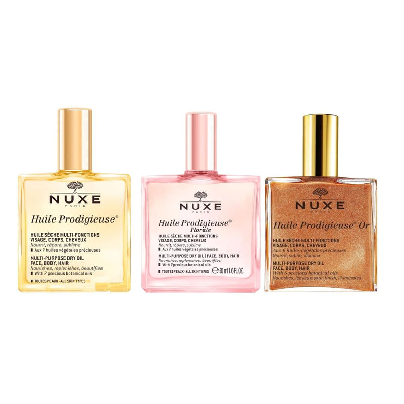 Set de Cosmética Nuxe Huile Prodigieuse 3 Piezas