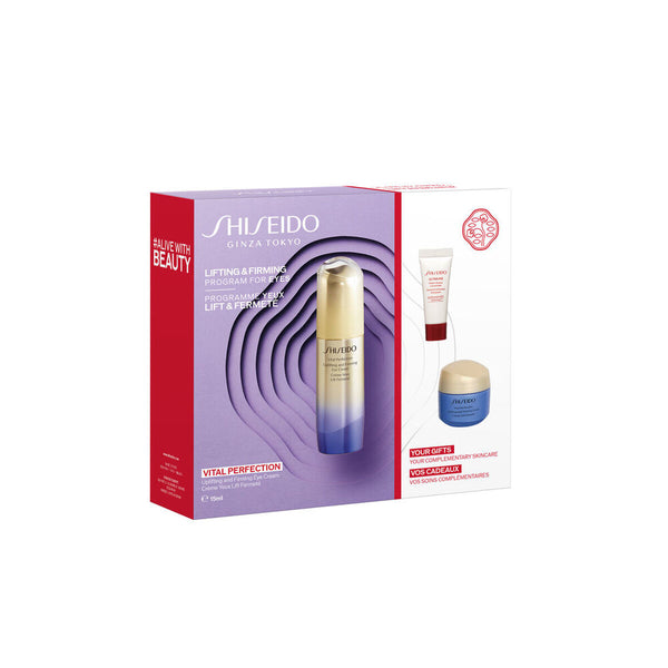 Set de higiene Shiseido Vital Perfection (3 Piezas)