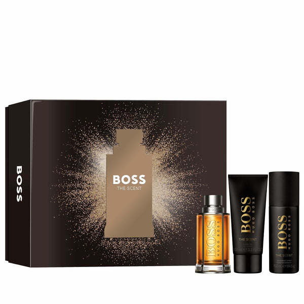 Set de Perfume Hombre Hugo Boss-boss The Scent 3 Piezas