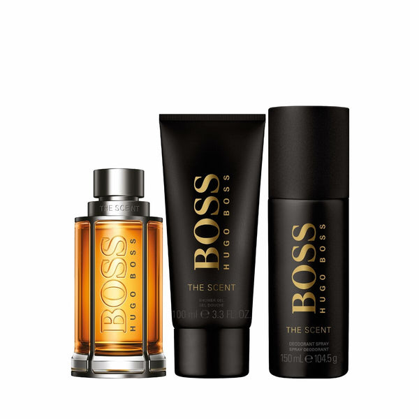 Set de Perfume Hombre Hugo Boss-boss The Scent 3 Piezas