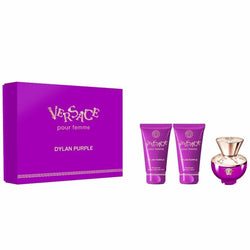 Set de Perfume Mujer Versace EDP Dylan Purple 3 Piezas