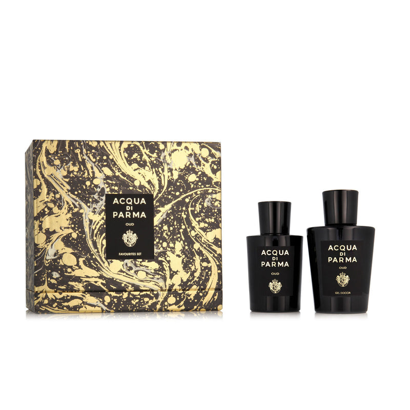 Set de Perfume Unisex Acqua Di Parma EDP Oud 2 Piezas