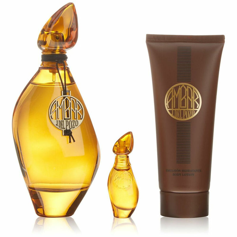 Set de Perfume Mujer Ambar Jesus Del Pozo 420004 (3 pcs)